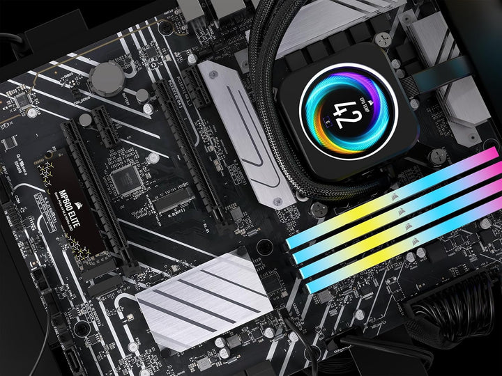 CORSAIR MP600 ELITE 1TB M.2 PCIe Gen4 x4 NVMe SSD - M.2 2280 - Bis zu 7.000MB/Sek. Sequentielles Les