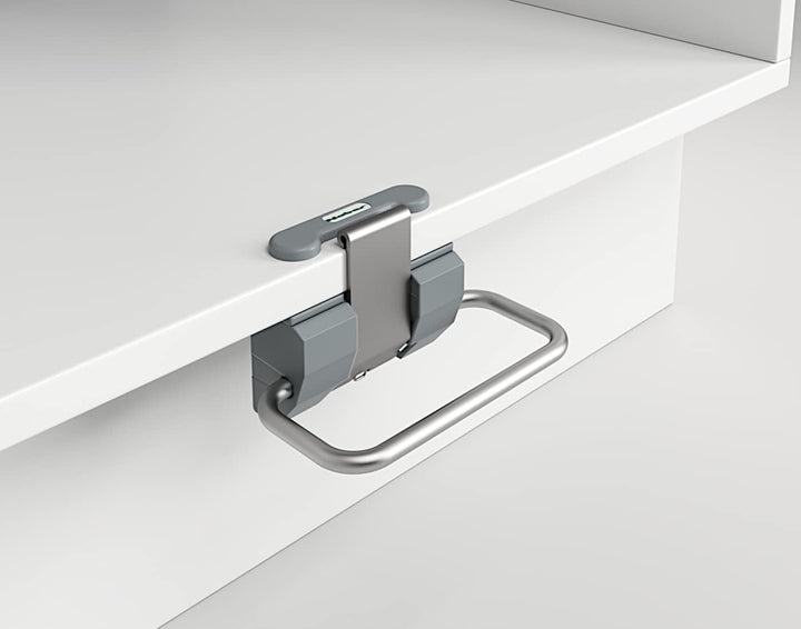 Naber 8012367 manuelles Fusspedal Cox Cick® dunkelgrau/Chrom matt