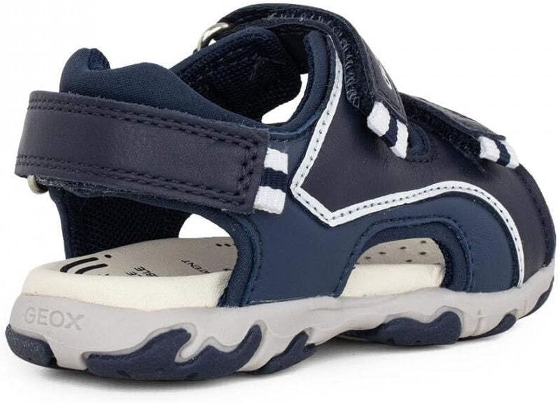 Geox Jungen B Flaffee Boy Sandal 21 EU Navy Avio, 21 EU Navy Avio