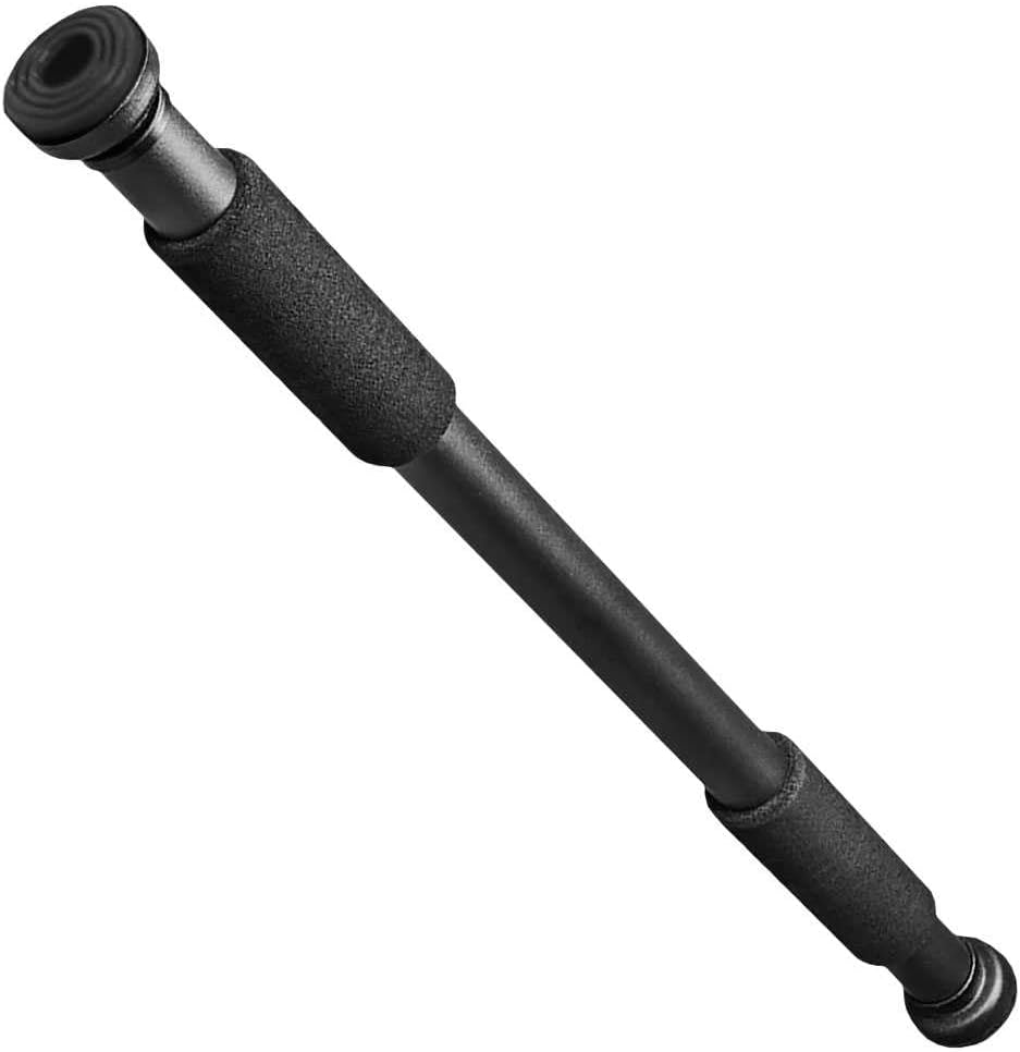 OcioDual Heimtrainer Reckstange Türstange Türreck Klimmzugstange Trainer Bauchtrainer 90cm Schwarz,