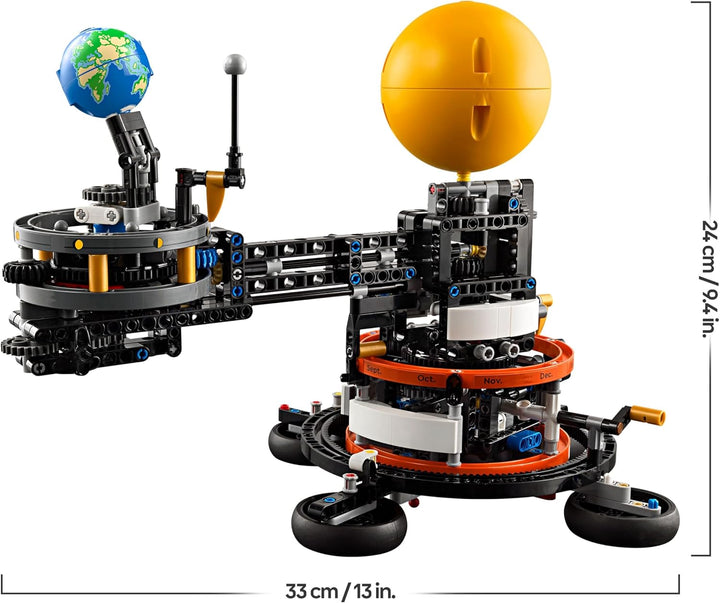 LEGO Technic Sonne Erde Mond Modell Spielset, Geschenk für Kinder ab 10 Jahren, Weltraum Spielzeug z