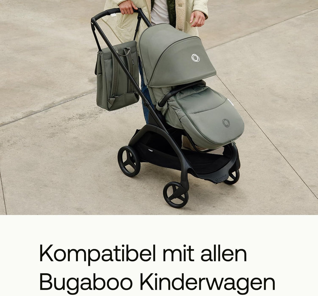 Bugaboo Wickelrucksack, Wasserabweisende Tasche aus nachhaltigem Material, Einfach zu reinigen, mit