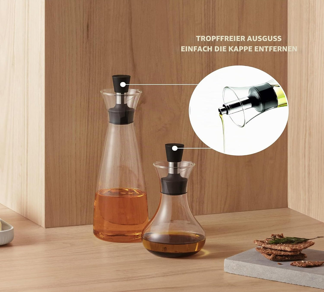 Eva Solo | Set Oilcarafe & Dressingshaker | Drip-Free – no Oil or Dressing on The Table |