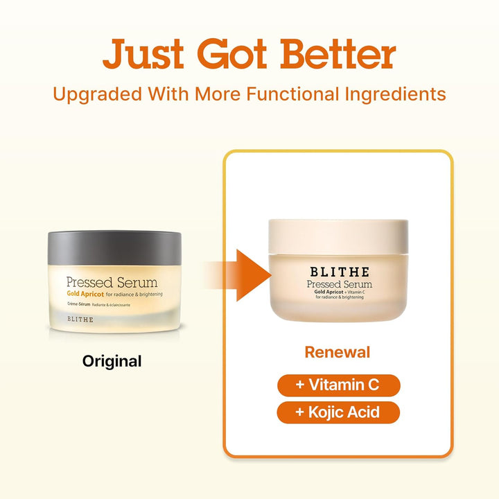 BLITHE Gold Aprikose Niacinamid Creme Glass Skin - Korean Skincare Glow Tagescreme für reife Haut, N