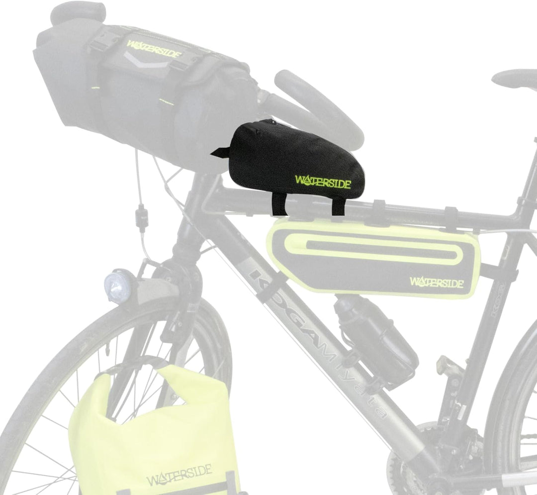 Waterside Wasserdichtes Fahrradtaschen Set – Modulare Bikepacking & Gepäckträgertaschen aus Robustem