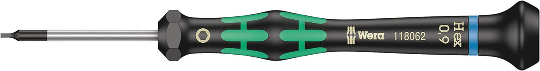 Wera Elektroniker-Schraubendrehersatz 2052/6 + Rack, 6-teilig, 05118156001