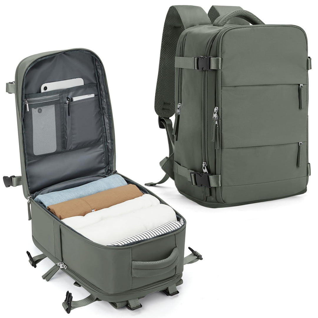 SZLX Grosser Reiserucksack Damen,Ryanair Handgepäck 40x20x25 Rucksack Easyjet Cabin Bag Rucksack Was