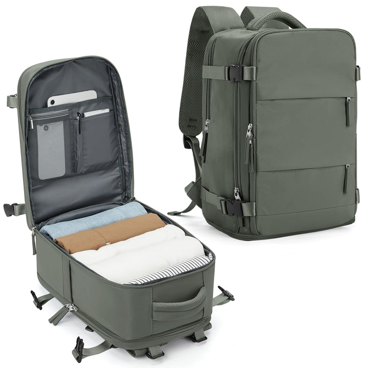 SZLX Grosser Reiserucksack Damen,Ryanair Handgepäck 40x20x25 Rucksack Easyjet Cabin Bag Rucksack Was