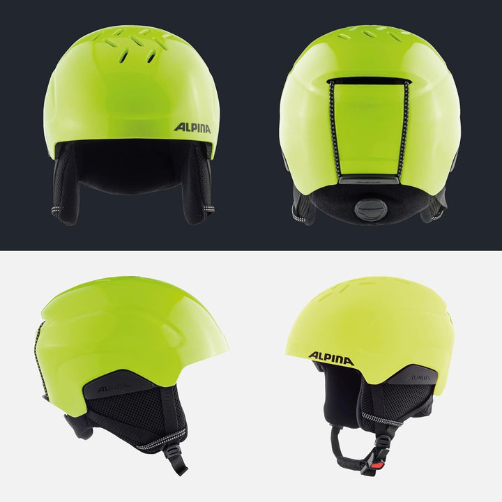 ALPINA PIZI - Sicherer, Leichter & Stossabsorbierender Skihelm Mit Abnehmbaren Ohrenpolstern Für Kin
