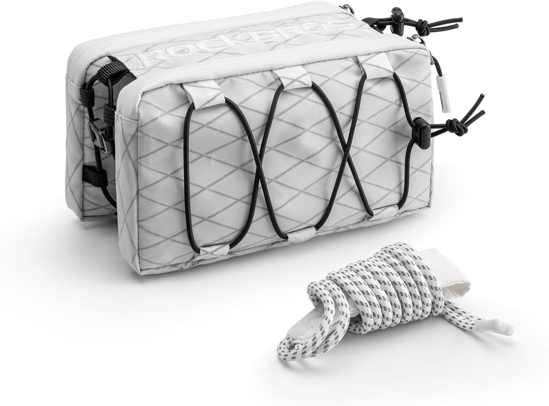 ROCKBROS Fahrrad Rahmentasche Fahrradtasche Rahmen Aufbewahrungstasche mit Schultergurt Oberrohrtasc