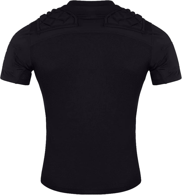 Canterbury Unisex Jugend CCC-Schutz Rugby-Schutzweste MB Schwarz/Weiss/Silber, MB Schwarz/Weiss/Silb