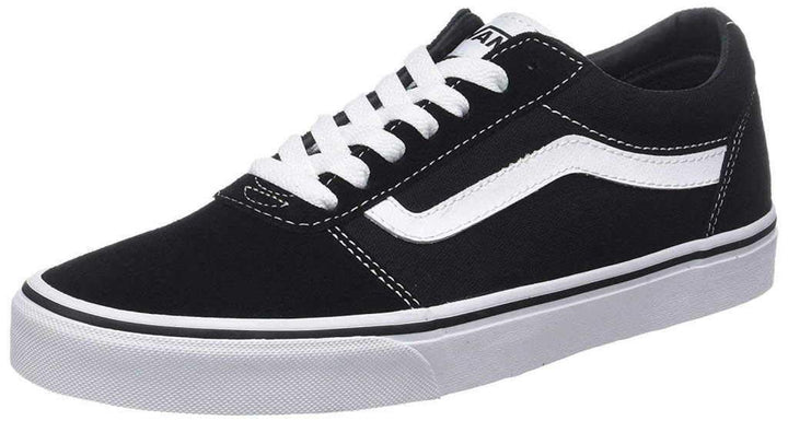 Vans Ward Herrenschuhe Schnürschuhe Rot Freizeit 40.5 EU Black And White, 40.5 EU Black And White