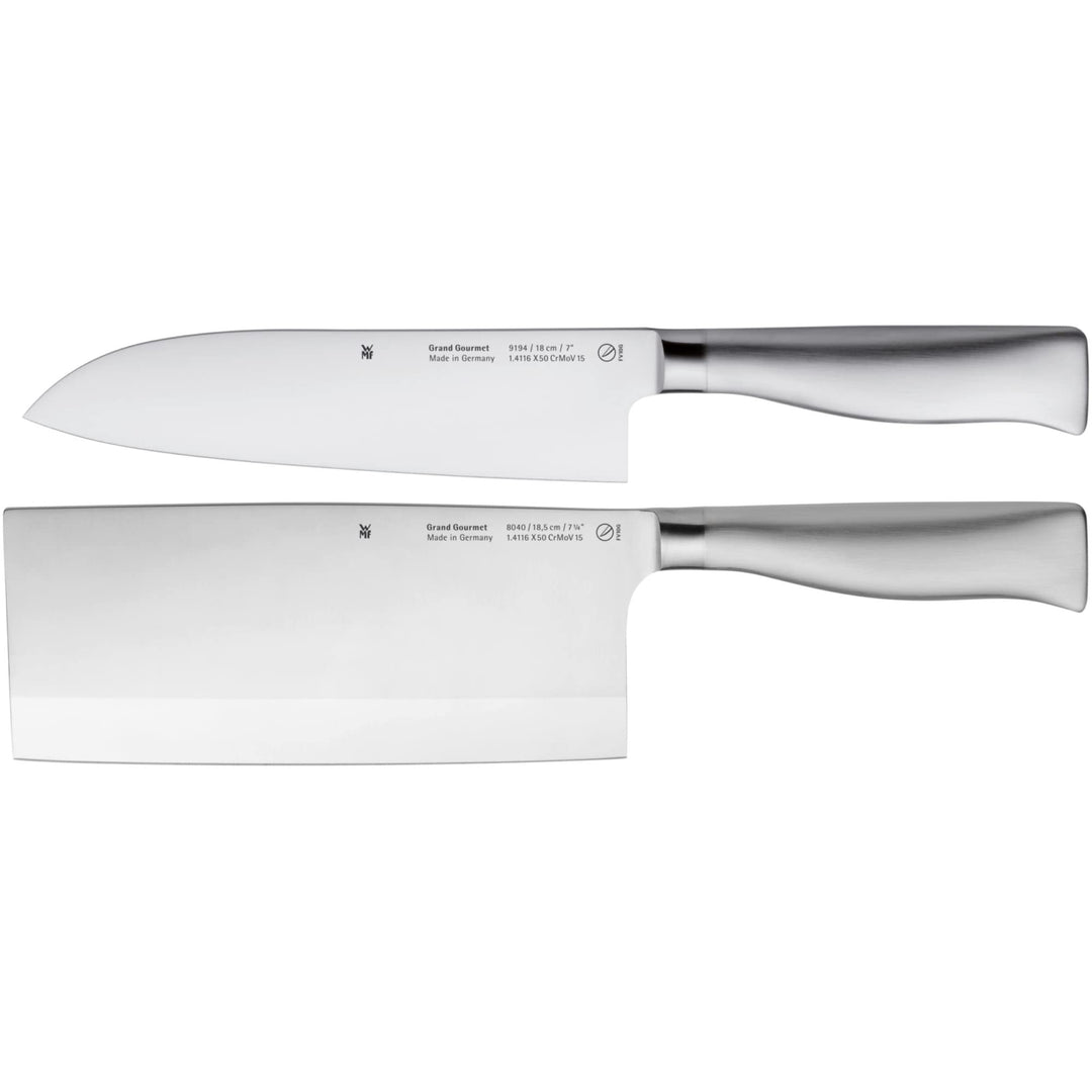 WMF Grand Gourmet Asia Messerset 2teilig, Made in Germany, 2 Messer geschmiedet, Küchenmesser Set, S