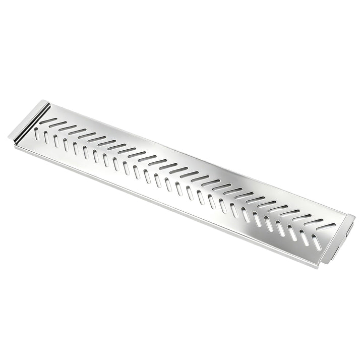 GFTIME Warmhalterost für Enders Chicago Next 3, Edelstahl Ersatzteil, 59,3 x 10,6 cm, obere Grillabl