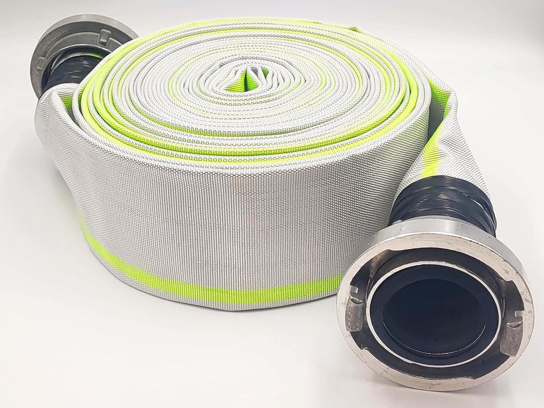 3 Zoll | B-75-20 m Industrieschlauch | Feuerwehrschlauch | Bauschlauch | Flachschlauch | Schlauch mi