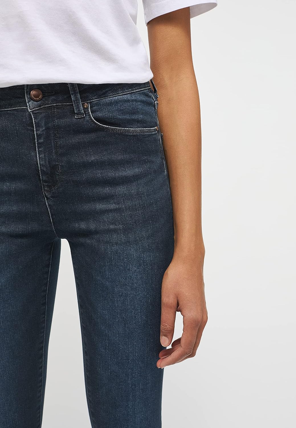 MUSTANG Damen Jeans Hose Style Georgia Super Skinny 25W / 34L Jeansblau, 25W / 34L Jeansblau