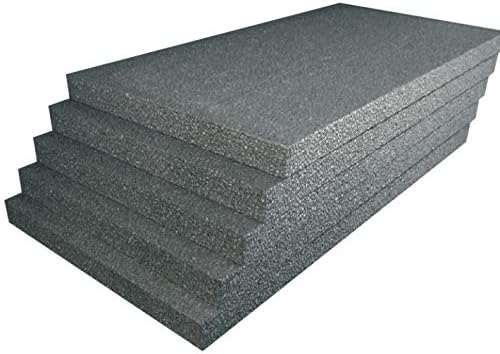 ITALFROM Paneel 3 cm EPS mit Graphiten, für Wärmeisolierung, Polystyrol, Grau, 10 Stück