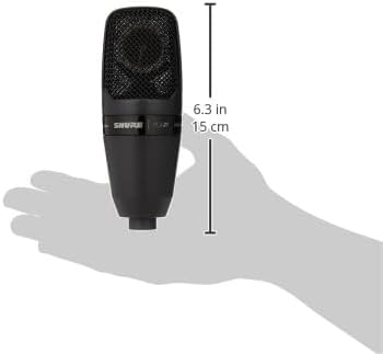 Shure PGA27 Grossmembran-Kondensatormikrofon mit Nierencharakteristik, inkl. Mikrofonspinne und Tran