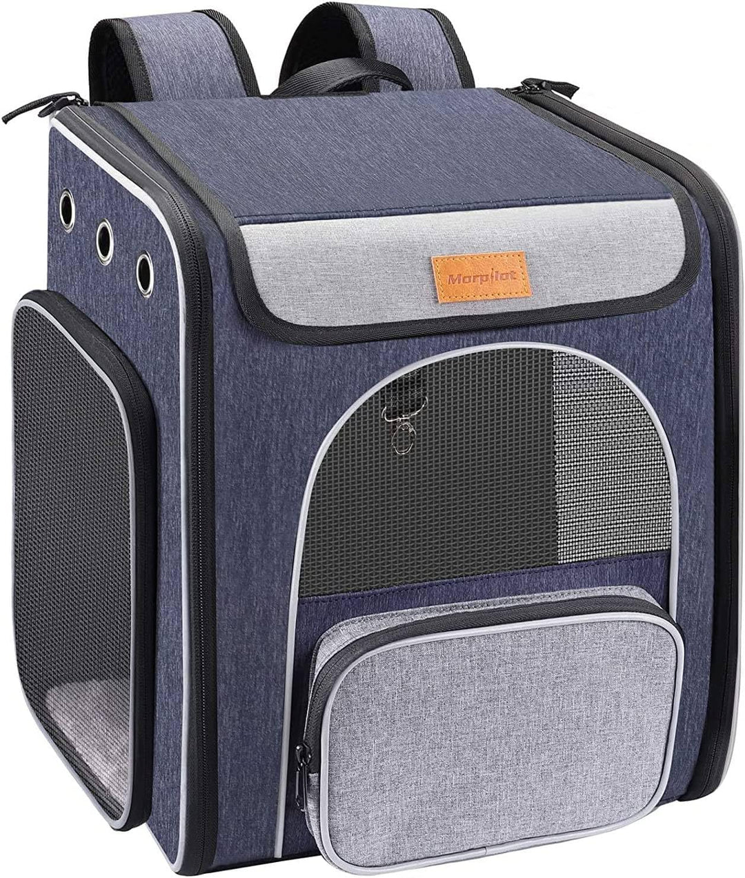 Katzenrucksack Hunderucksack bis 5kg für Katzen und Kleine Hunde, Morpilot Faltbare Rucksack für Hun