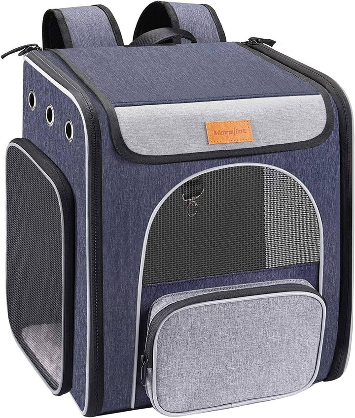 Katzenrucksack Hunderucksack bis 5kg für Katzen und Kleine Hunde, Morpilot Faltbare Rucksack für Hun