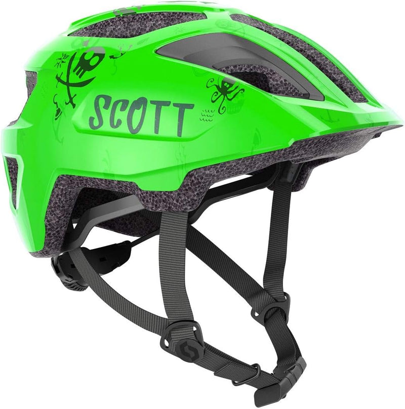 Scott Spunto Kinder Fahrrad Helm Gr.46-52cm Fluo grün 2023