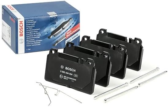 Bosch BP1689 Bremsbeläge - Vorderachse - ECE-R90 Zertifizierung - vier Bremsbeläge pro Set