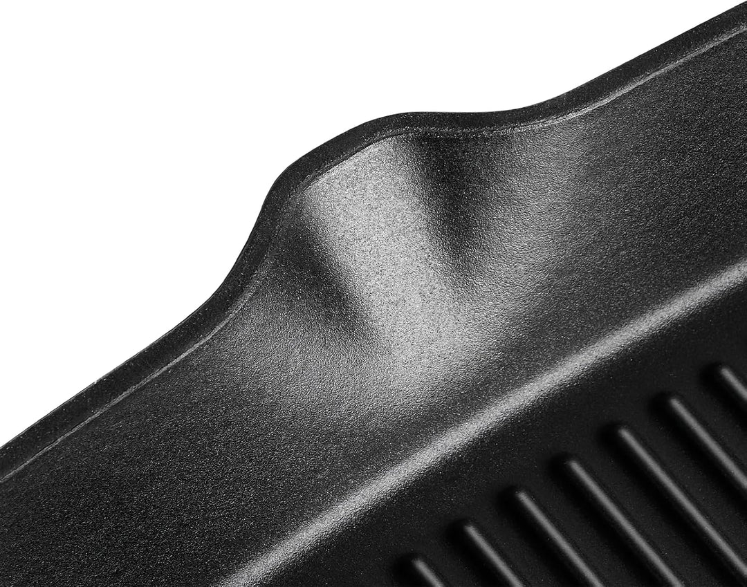 SPRINGLANE Gusseisen Grillpfanne Grau, 26 cm - Emailliert - Steakpfanne mit Grillstreben - Für alle