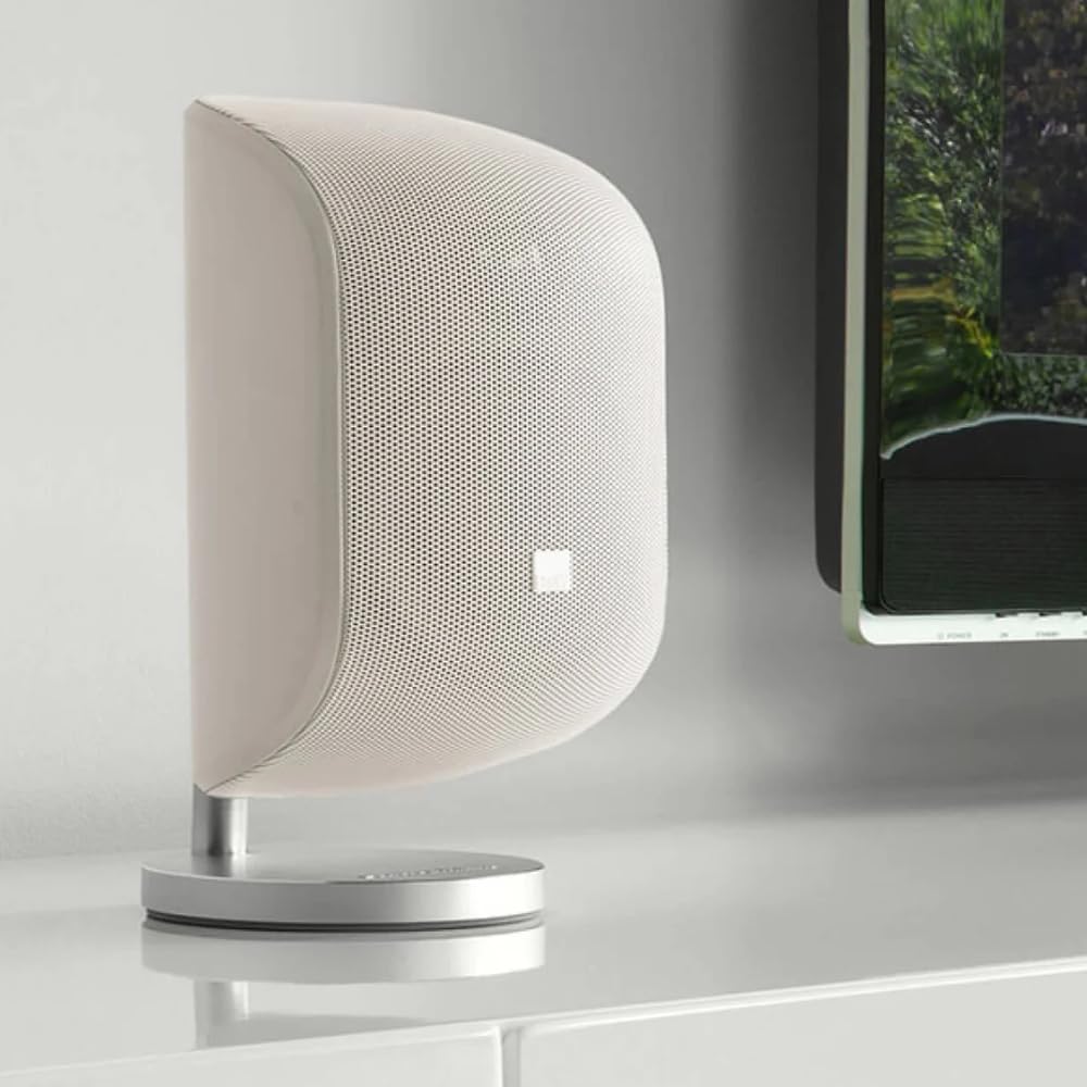 Bowers & Wilkins BW M-1 Lautsprecher 100W - Weiss, weiss