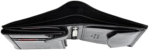 Pierre Cardin Pojemny męski portfel YS520.1 326 RFID Verschluss ohne Clip Elegantes Schwarz, Verschl