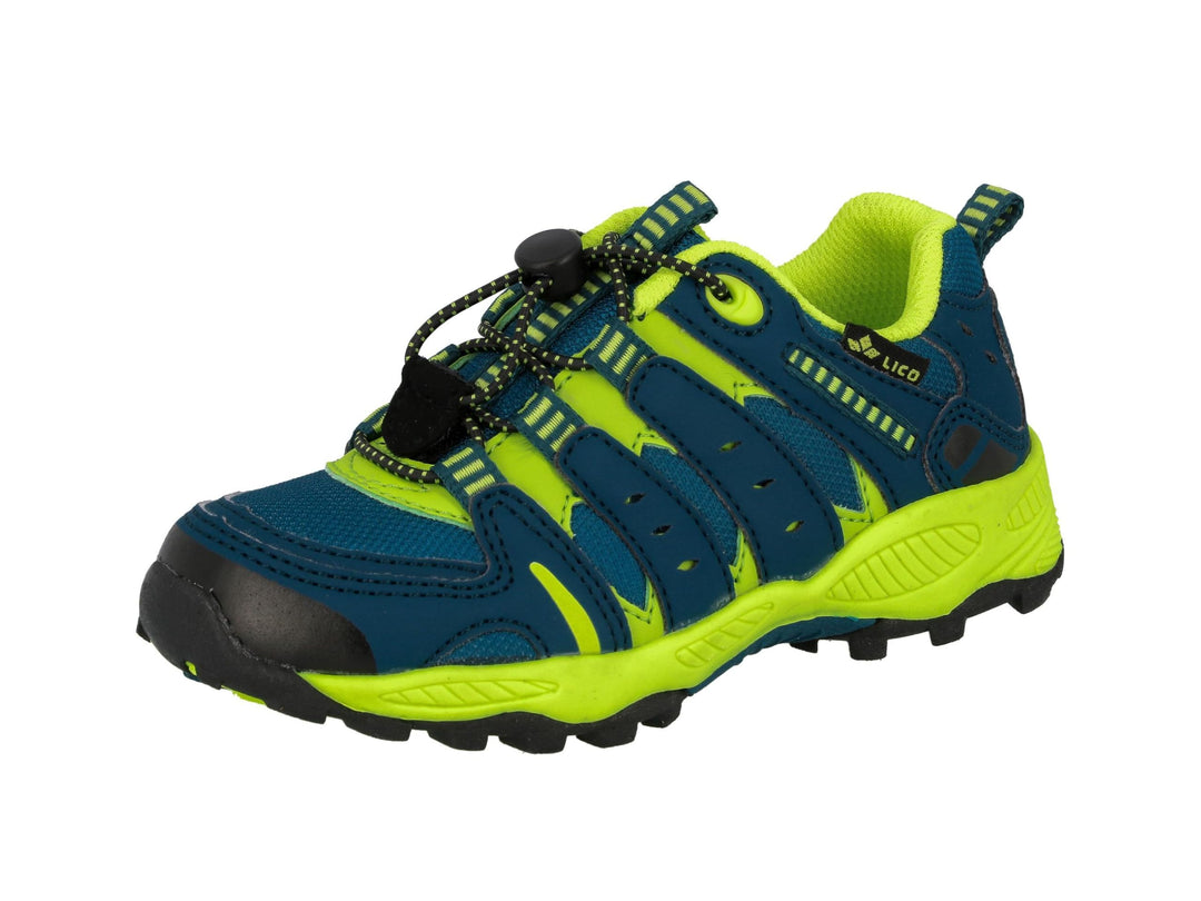 Lico Unisex Kinder Fremont Trekking Wanderhalbschuhe, Petrol Lemon, numeric_30,numeric_30,numeric_30
