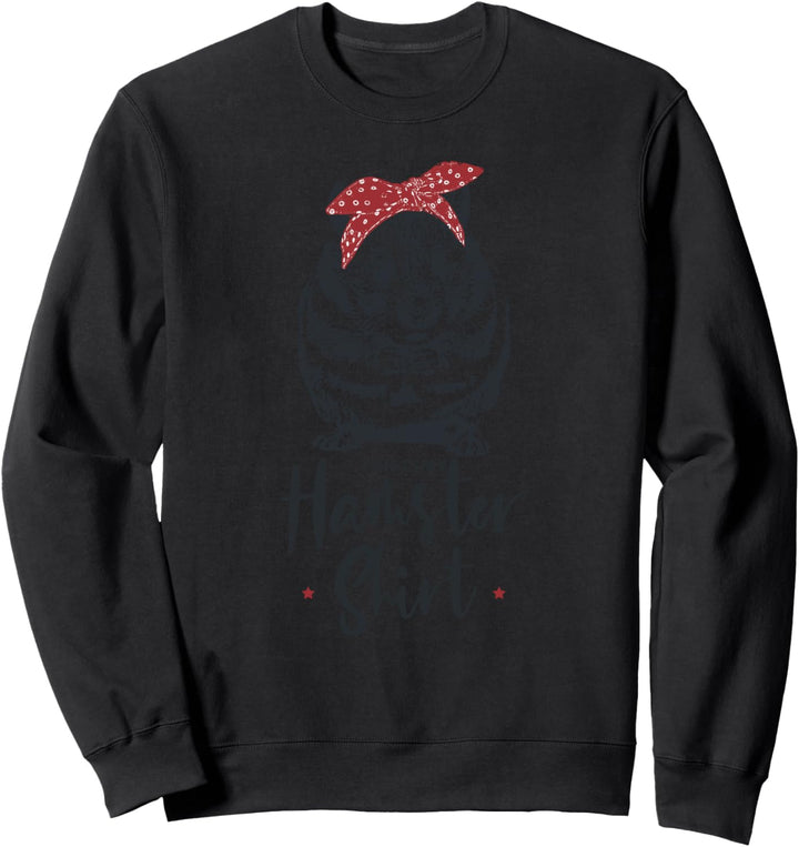 Hamster Retro Lustiger Spruch Netter Nager Sweatshirt