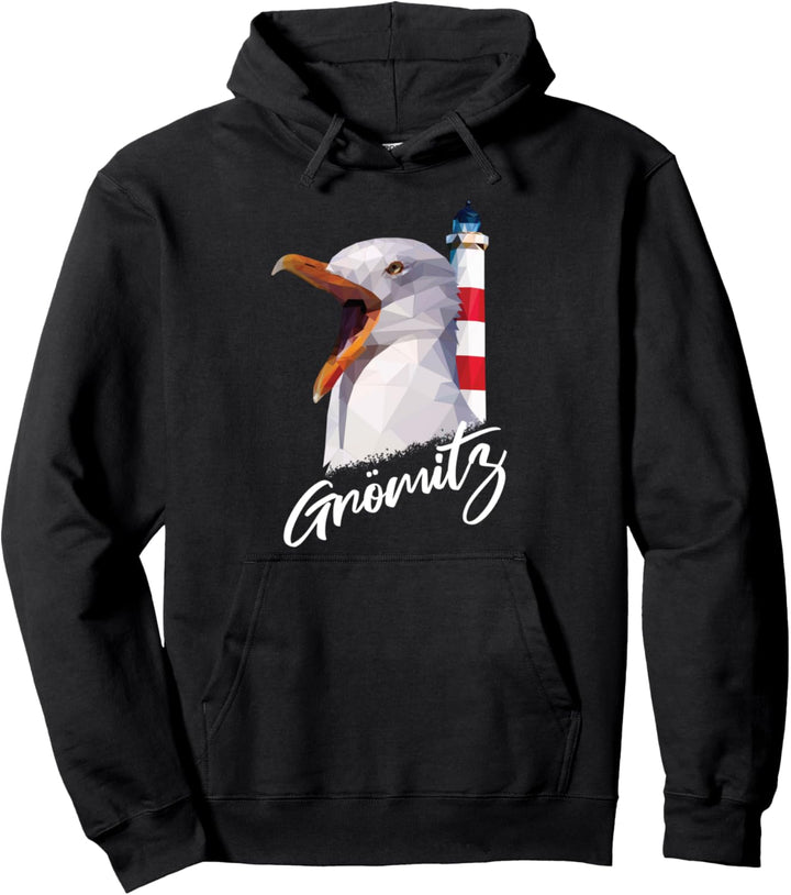 Grömitz Ostsee Küste Möwe Urlaub Souvenir Grömitz Pullover Hoodie