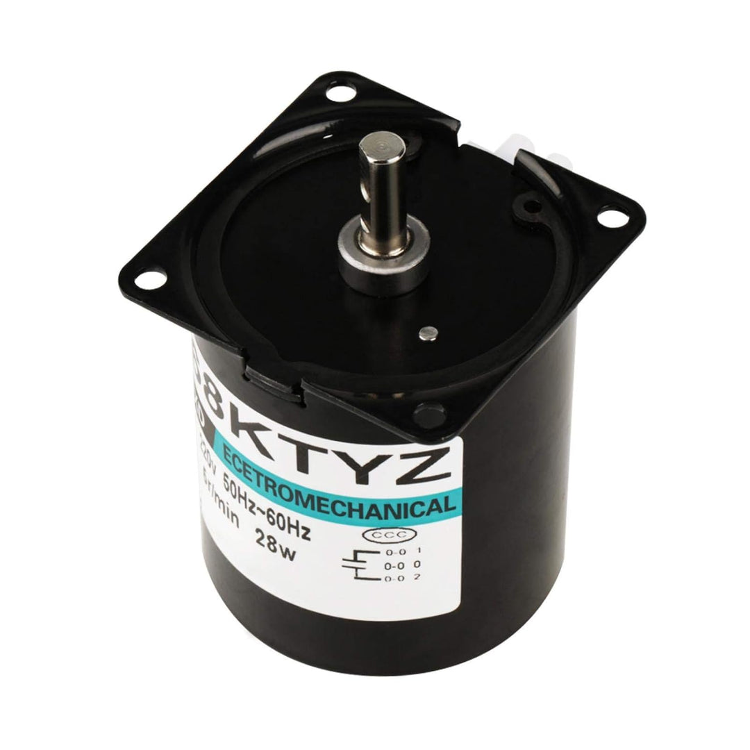 Synchronmotor 68KTYZ AC 220 V 28 Watt Niedriger Geschwindigkeit Permanentmagnet CW/CCW 5/10/15/40/50