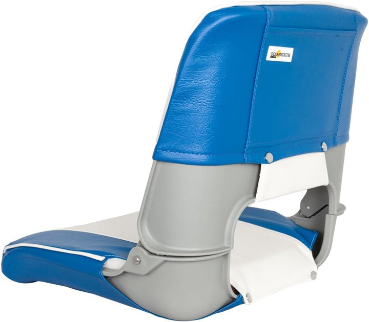 Oceansouth Skipper Klappsitz für Boote Blau/Weiss, Blau/Weiss