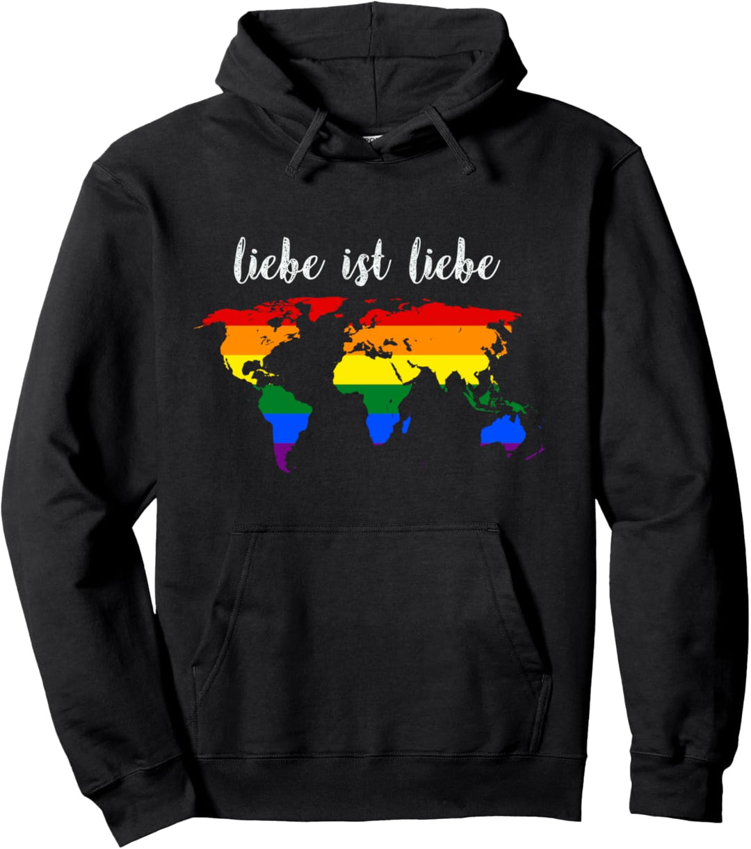 Happy Pride Month: Liebe ist Liebe - egal wo auf der Welt! Pullover Hoodie