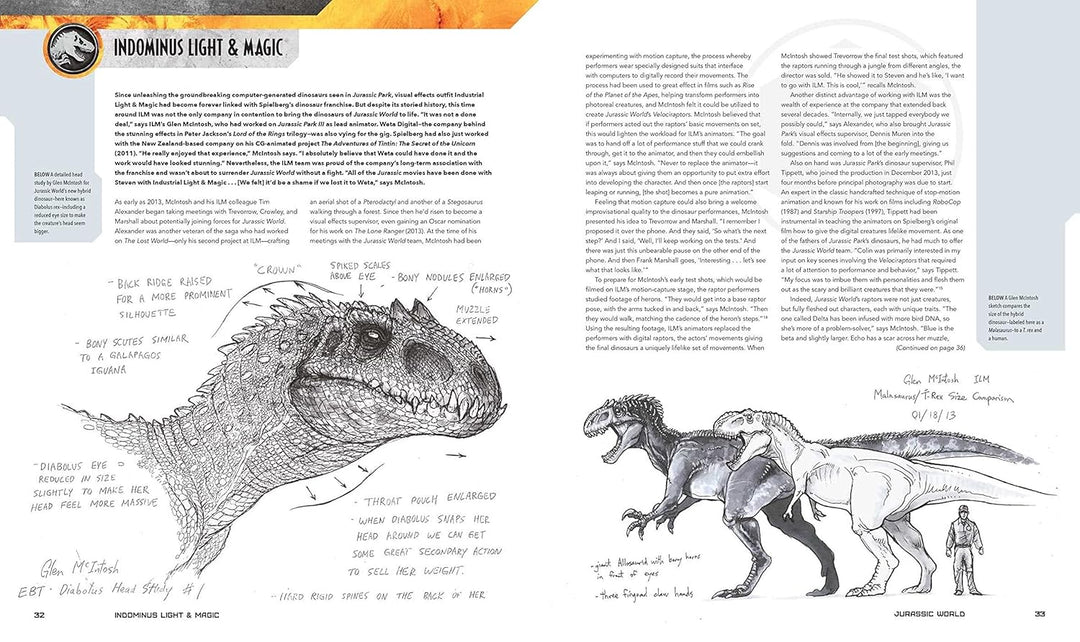 Jurassic World: The Ultimate Visual History, Gebundenes Buch
