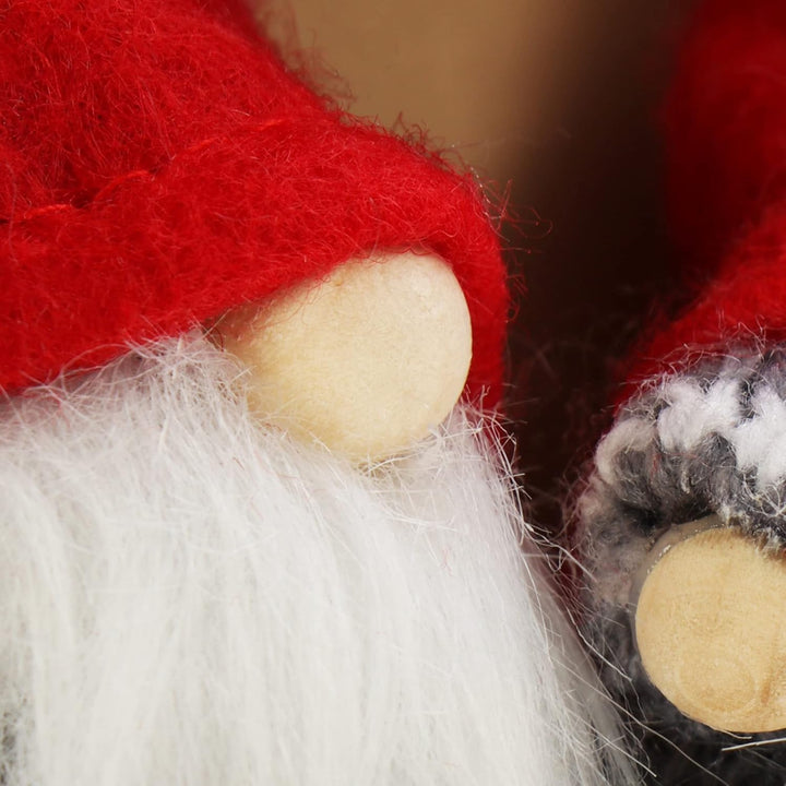 com-four® 12x Premium Weihnachtsmann-Anhänger für den Weihnachtsbaum, Christbaum-Figuren Anhänger al