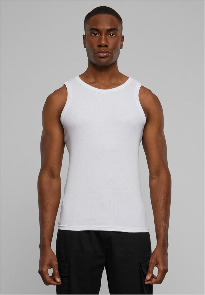 Urban Classics Herren Mens Tanktop XXL Weiss, XXL Weiss