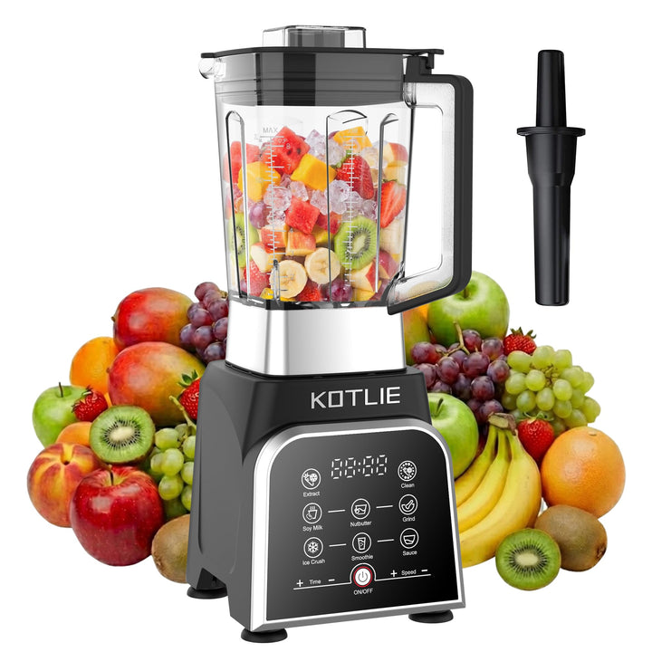 Mixer, smoothie maker, grosser Haushalts-Tischmixer, 2-Liter-Behälter mit grossem Fassungsvermögen