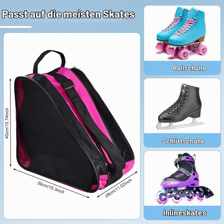 SLTAXAR Rollschuh Tasche Inliner Tasche Kinder Skatertasche Schlittschuhe Tasche für Inliner Ice Ska