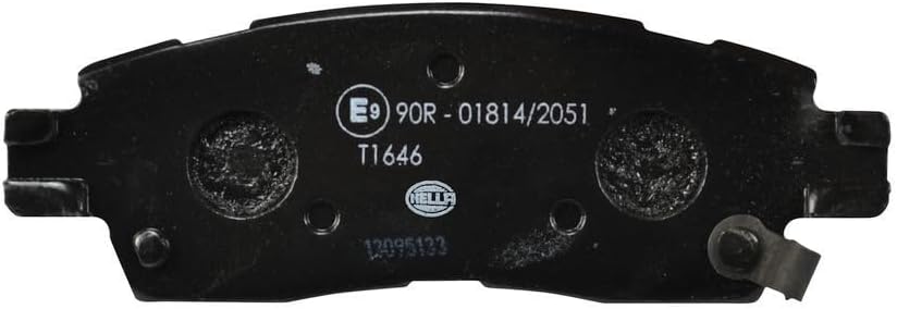 HELLA PAGID 8DB 355 012-821 Bremsbelagsatz - T1646 - Dicke/Stärke: 18.1mm - mit akustischer Verschle