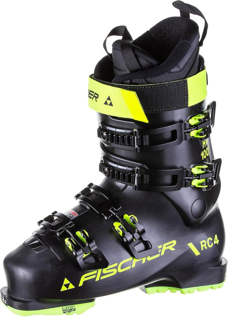 Fischer Herren Skischuhe RC4 100 HV X black-yellow 28 1/2, black-yellow 28 1/2