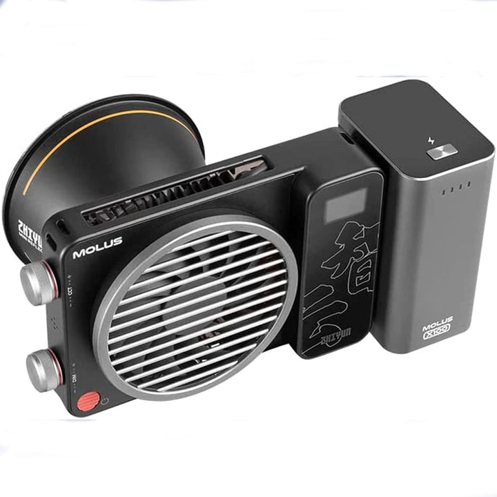 ZHIYUN MOLUS X100 Pro 100W COB LED-Videolampen zweifarbige permanente Ausgangsbeleuchtung 2700K-6500