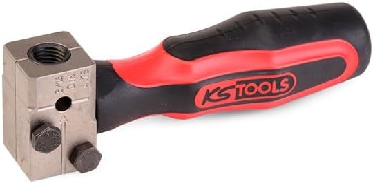 KS Tools 122.1215 FLAREFIXeco 4,75 mm Universal-Bremsleitungs-Bördelgerät-Satz, 4-tlg Single, Single