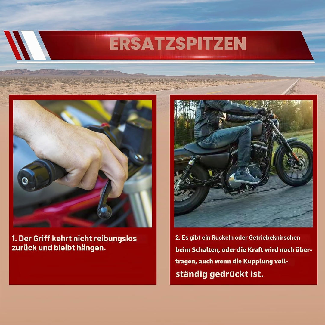 WOOSTAR 22mm Motorrad Hydraulische Kupplung Hauptbremszylinder mit CNC Bremshebel Ersatz für Motorra