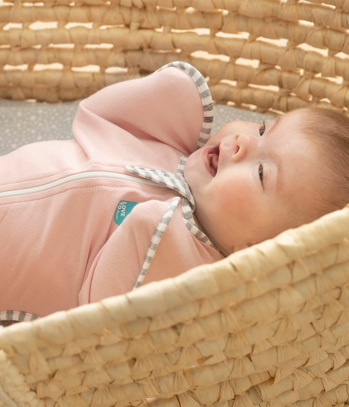Love To Dream Baby Pucksack, Neugeborene (2,2-3,8kg), idealer Stoff für Moderate Temperaturen (20-24