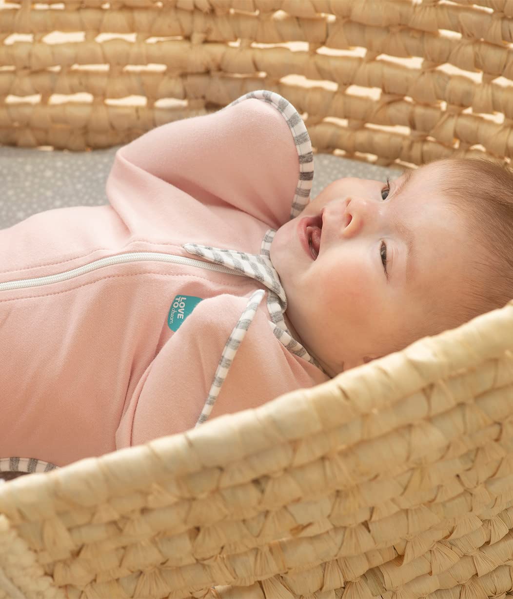 Love To Dream Baby Pucksack, Mittel (6-8,5kg), idealer Stoff für Moderate Temperaturen (20-24°C), Ar