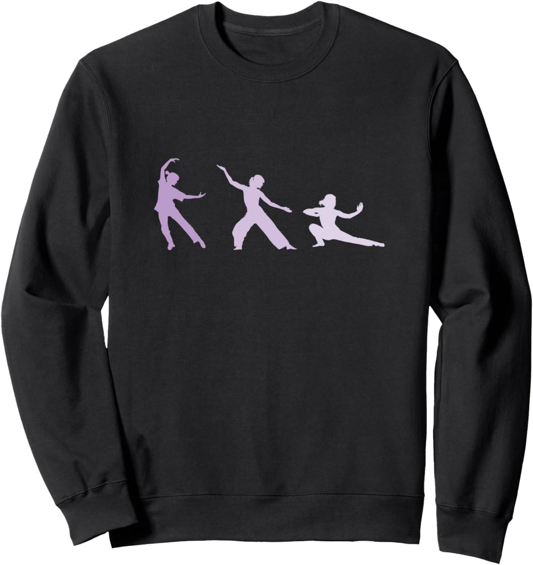 Qigong Meditation und Kampfsport Sweatshirt