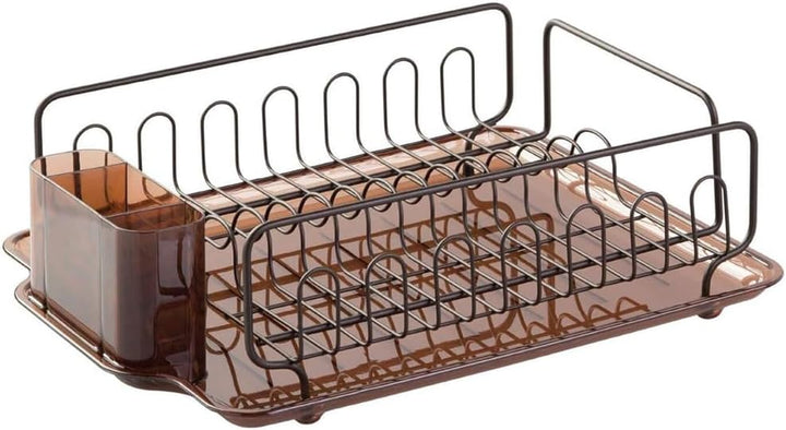iDesign 68982EU Forma Lupe Abtropfgestell 2, bernstein / bronze Bernstein und Bronze, Bernstein und