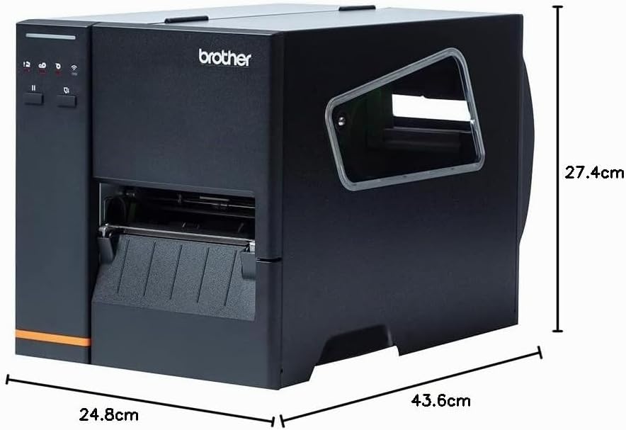 Brother TJ-4005DN Industrieller Thermodirekt-Etikettendrucker mit 203 DPI Druckauflösung, 152 mm/Sek
